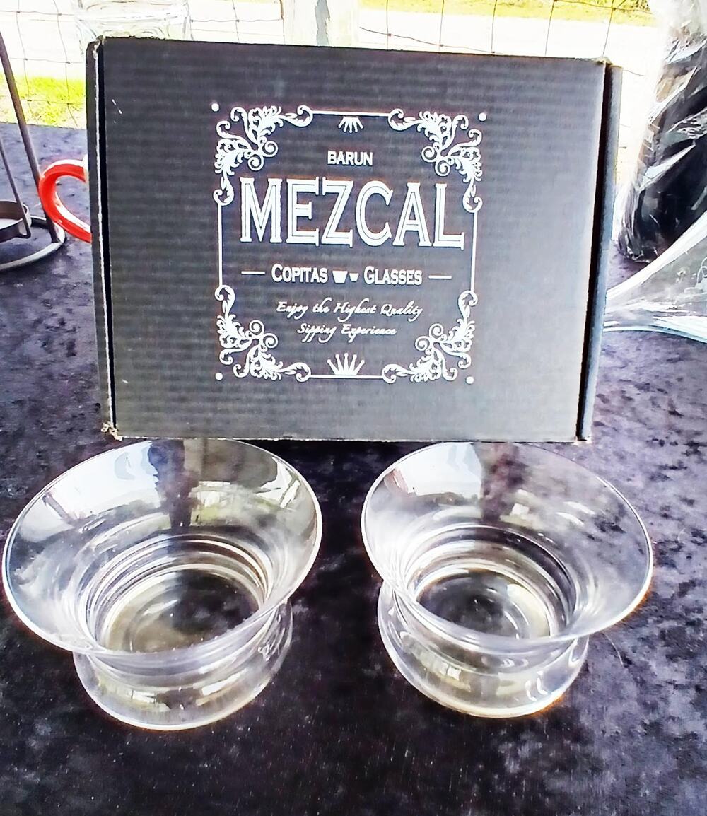New in Box - BARUN MEZCAL Spirit Tasting Glasses - Set of 2
